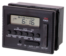 LCD Digital Timeswitch - Panel Mounting