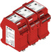 For Emergency Stop and Gate Monitoring with Delayed Contacts